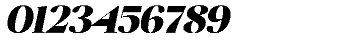 Mirebalais Black Italic Font OTHER CHARS