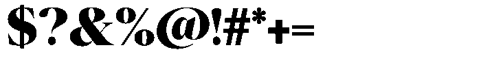 Mirebalais Black Font OTHER CHARS