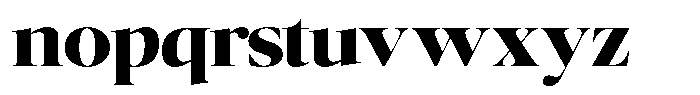 Mirebalais Extra Bold Font LOWERCASE