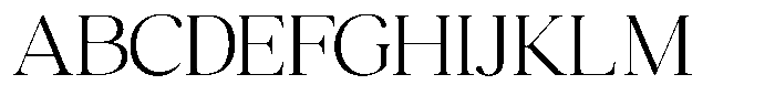 Mirebalais Extra Light Font UPPERCASE