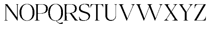 Mirebalais Extra Light Font UPPERCASE