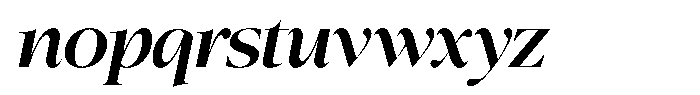 Mirebalais Medium Italic Font LOWERCASE