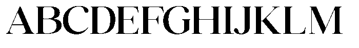 Mirebalais Medium Font UPPERCASE