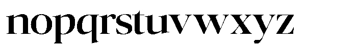 Mirebalais Medium Font LOWERCASE