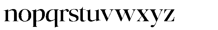 Mirebalais Regular Font LOWERCASE