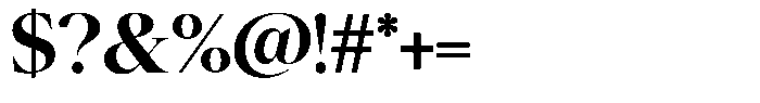 Mirebalais Semi Bold Font OTHER CHARS