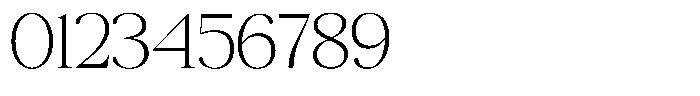 Mirebalais Thin Font OTHER CHARS