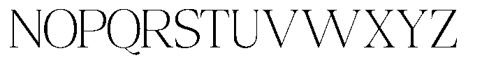 Mirebalais Thin Font UPPERCASE