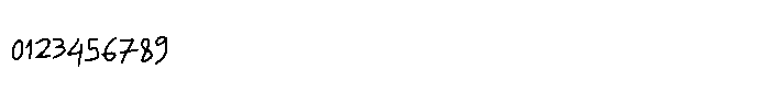 Miregha Signature Font OTHER CHARS