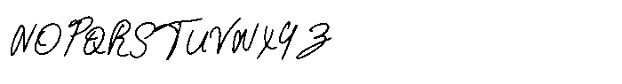 Miregha Signature Font UPPERCASE