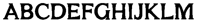 Mirhane Bold Regular Font UPPERCASE