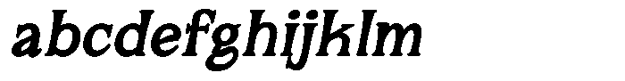 Mirhane Bold Slant Regular FONT