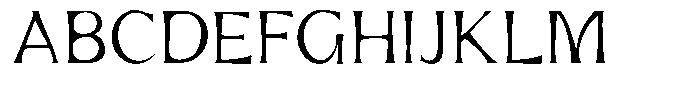 Mirhane Thin Regular Font UPPERCASE