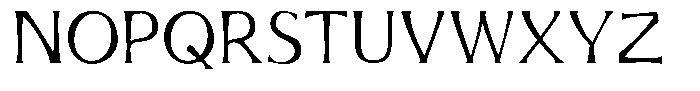 Mirhane Thin Regular Font UPPERCASE