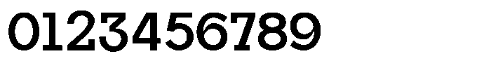 Mirk Slab Black Font OTHER CHARS
