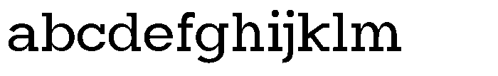 Mirk Slab Bold FONT