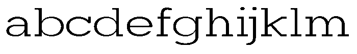 Mirk Slab Expanded FONT