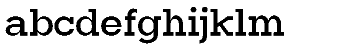 Mirk Slab Extra Bold FONT