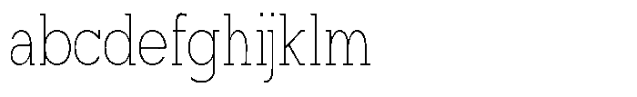 Mirk Slab Extra Light Condensed FONT