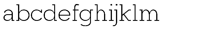 Mirk Slab Light FONT