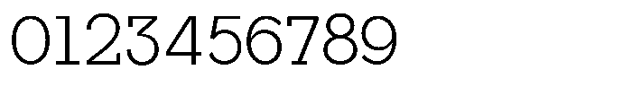 Mirk Slab Regular Font OTHER CHARS