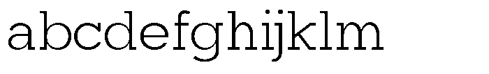 Mirk Slab Regular FONT