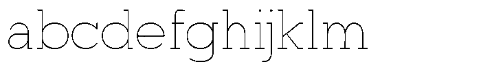 Mirk Slab Thin FONT
