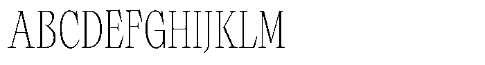 Miroje Extra Light Font UPPERCASE