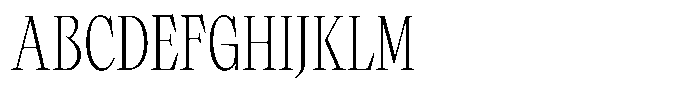 Miroje Light Font UPPERCASE