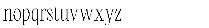 Miroje Light Font LOWERCASE
