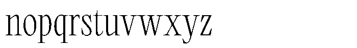 Miroje Regular Font LOWERCASE