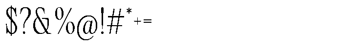 Miroje Variable Regular Font OTHER CHARS