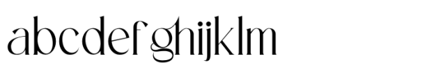 Mirola Regular Font LOWERCASE