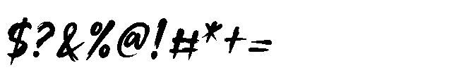 Miroter Font OTHER CHARS