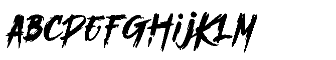 Miroter Font UPPERCASE
