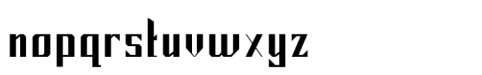 Mirsani Medium Condensed Font LOWERCASE