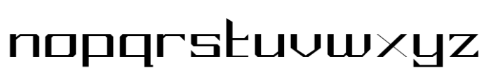 Mirsani Medium Wide Font LOWERCASE