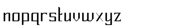 Mirsani Regular Font LOWERCASE