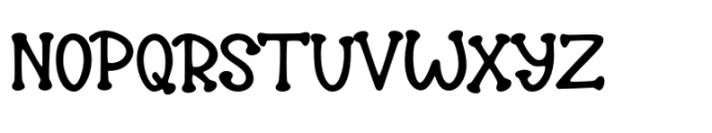 Mirthfawn Regular Font UPPERCASE