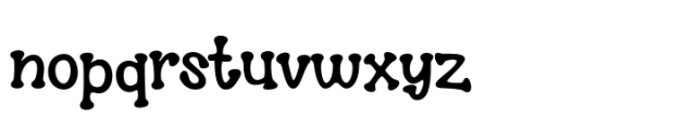 Mirthfawn Regular Font LOWERCASE