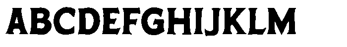 Misanco Regular Font UPPERCASE
