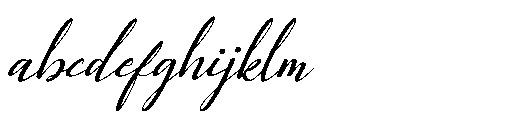 Misanga Script Italic FONT