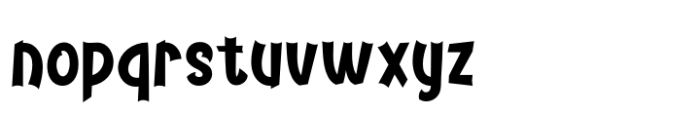 Misena Regular Font LOWERCASE