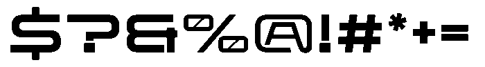 Misery Regular Font OTHER CHARS