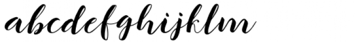 Mishella Regular Font LOWERCASE