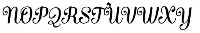 Mishka Italic Font UPPERCASE