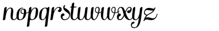 Mishka Italic Font LOWERCASE