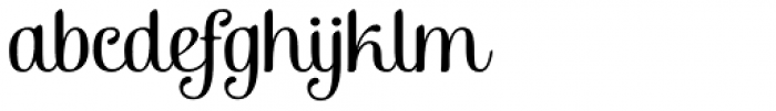 Mishka Font LOWERCASE