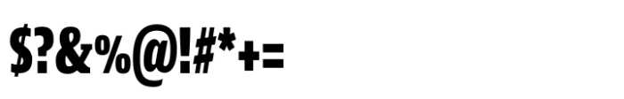 Mislab Std Compact Extra Bold Font OTHER CHARS