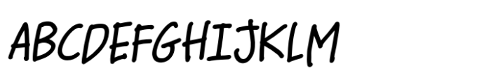Misquote Note Italic Font